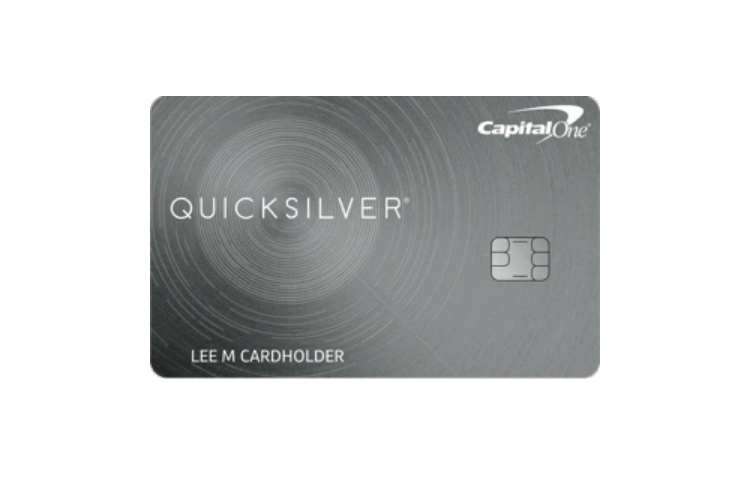 Capital One Quicksilver Cash Rewards card