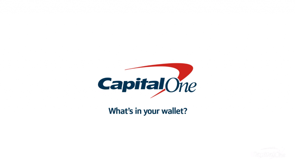 Capital One logo white
