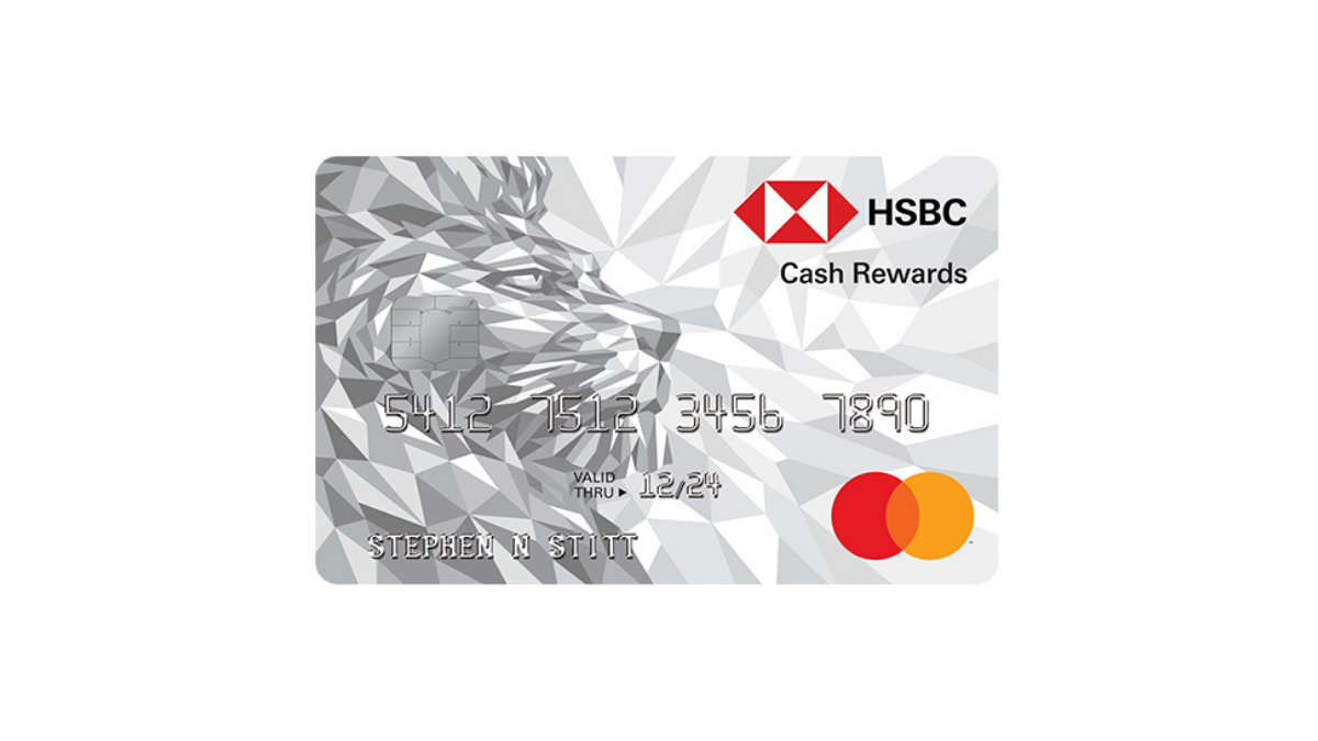 HSBC cash rewards mastercard credit card