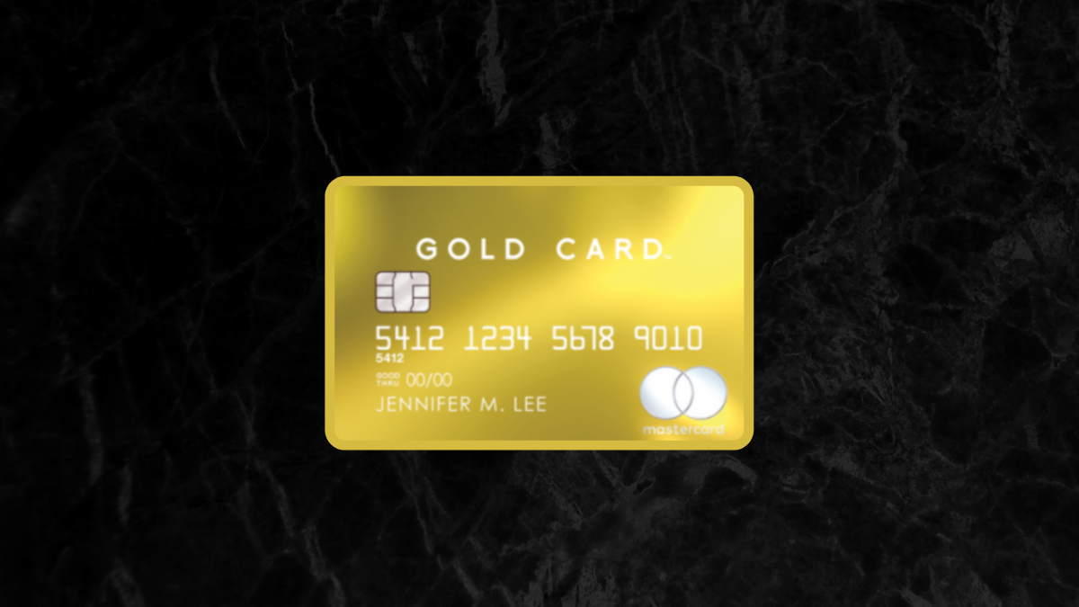 luxury gold credit card