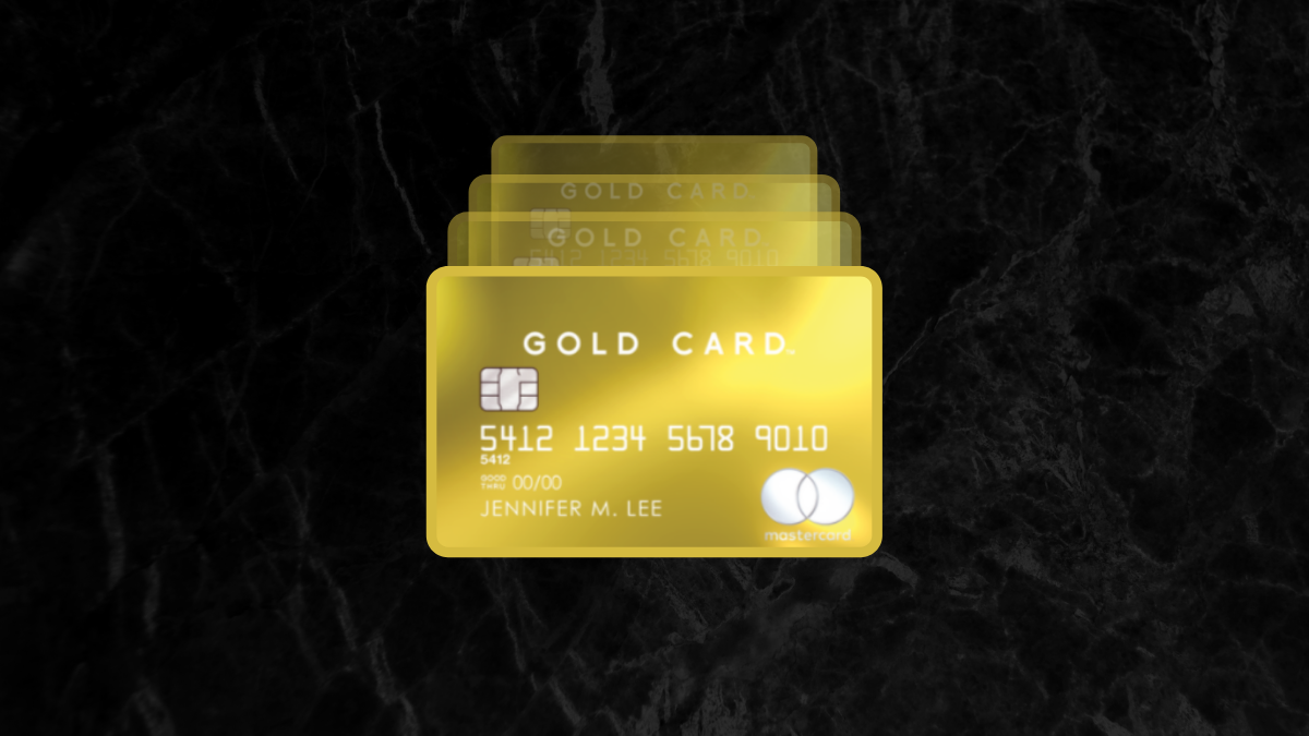 luxury gold credit card