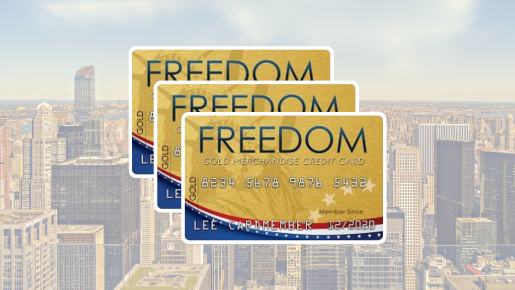 freedom gold credit card