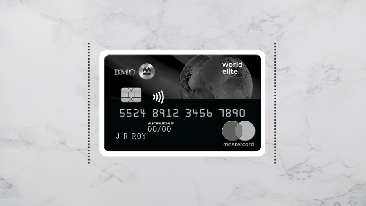 bmo world elite masterca credit card