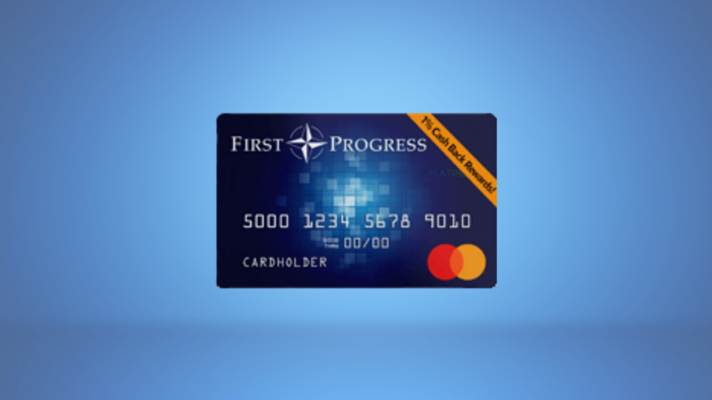 First Progress Platinum Prestige Mastercard Secured Credit Card