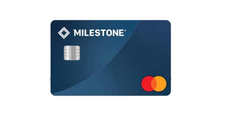 Milestone Gold Mastercard card