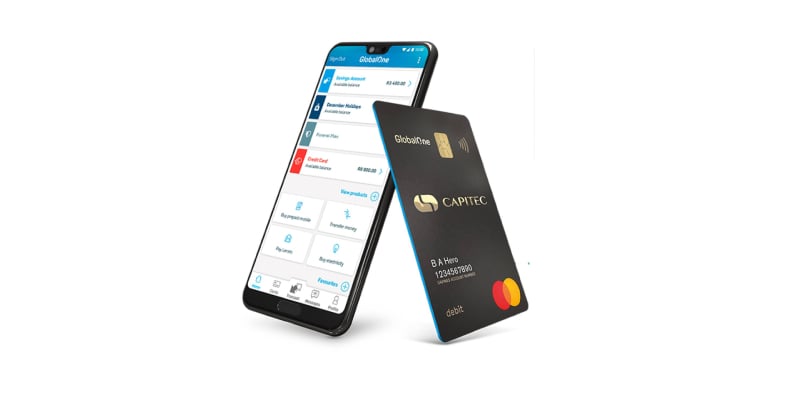 Capitec app and card