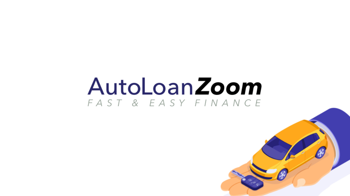 AutoLoanZoom logo and car drawing