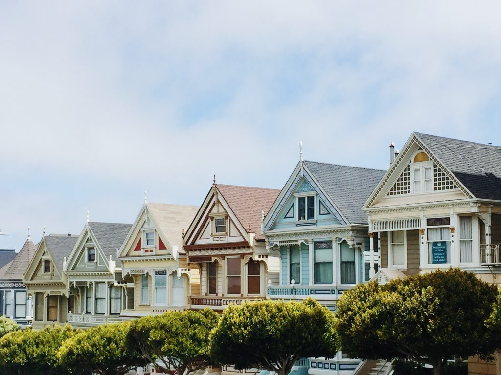 colorful houses