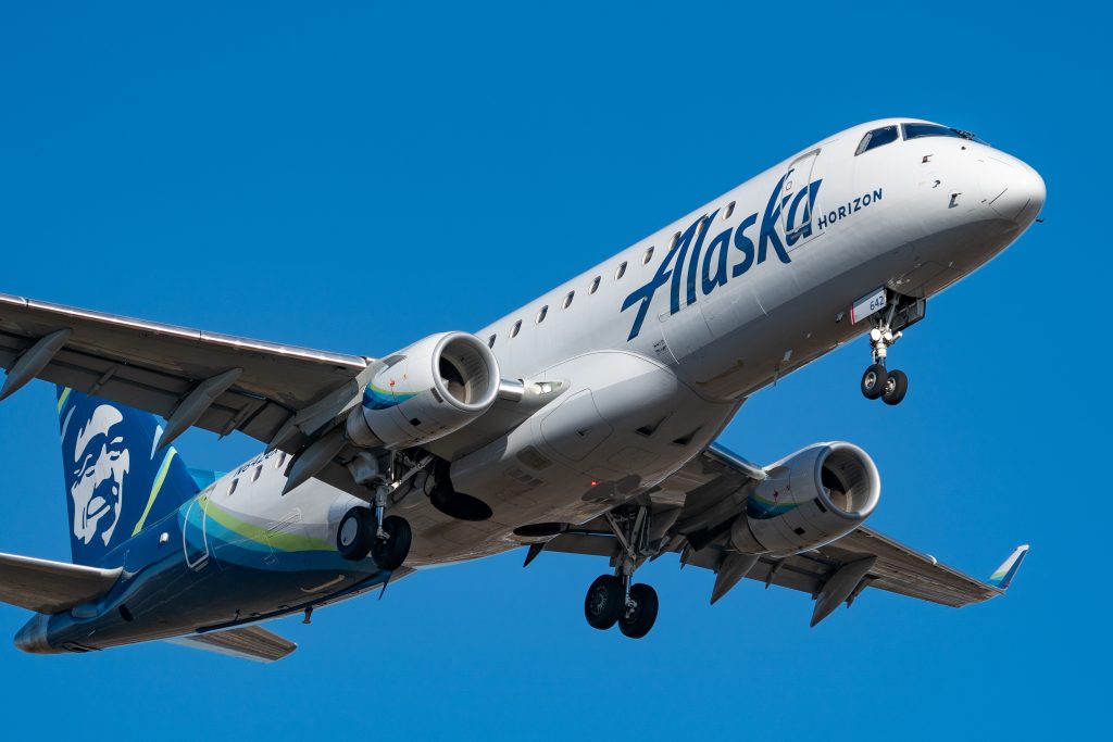 Alaska Airlines airplane