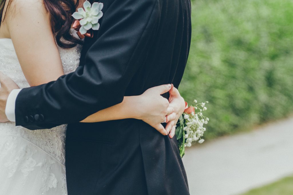 bride and groom