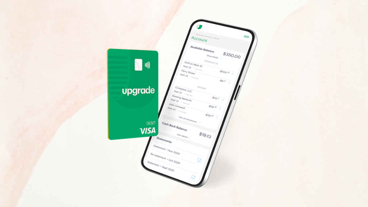 Upgrade debit card and mobile banking