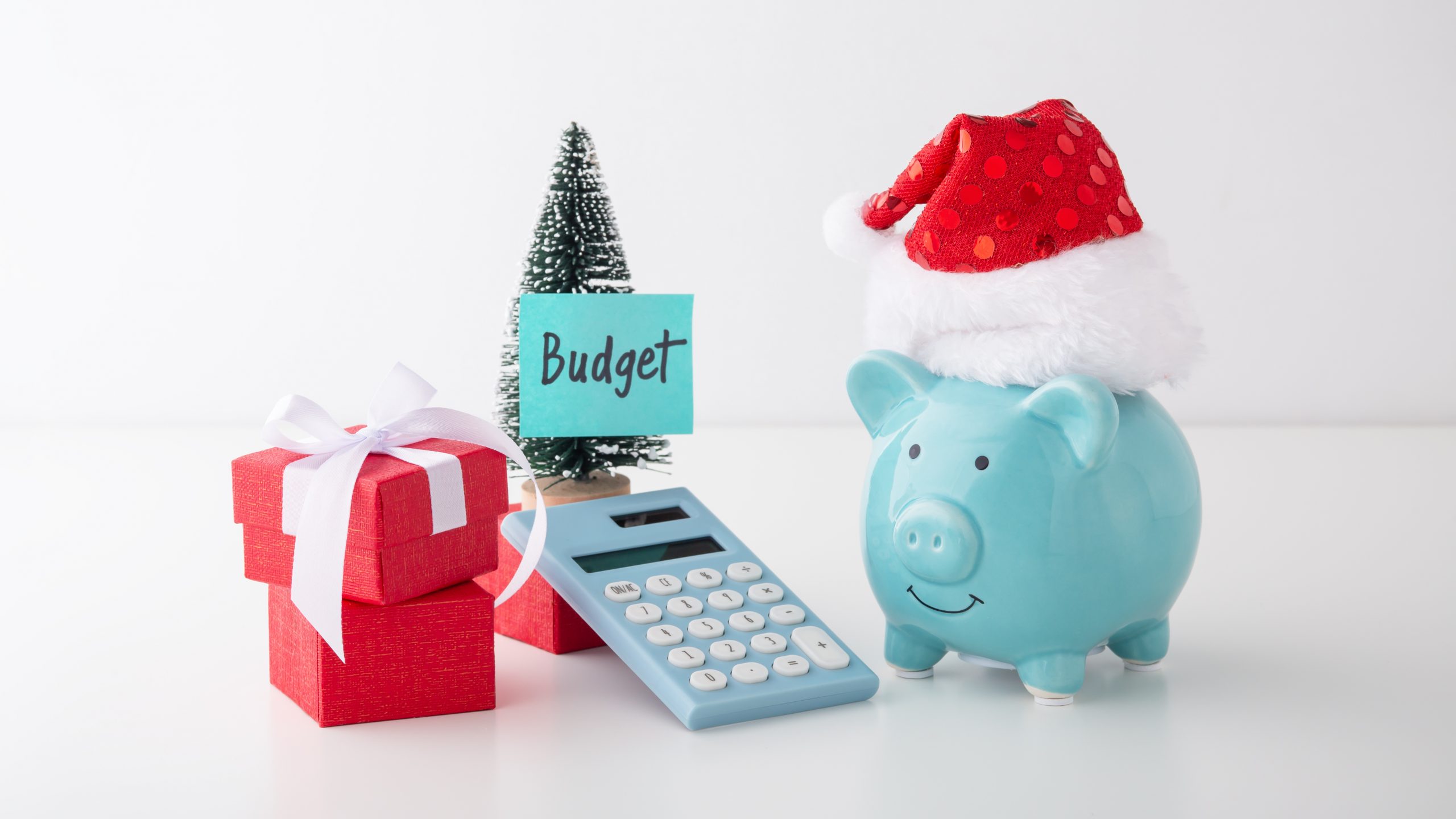 Christmas budget concept