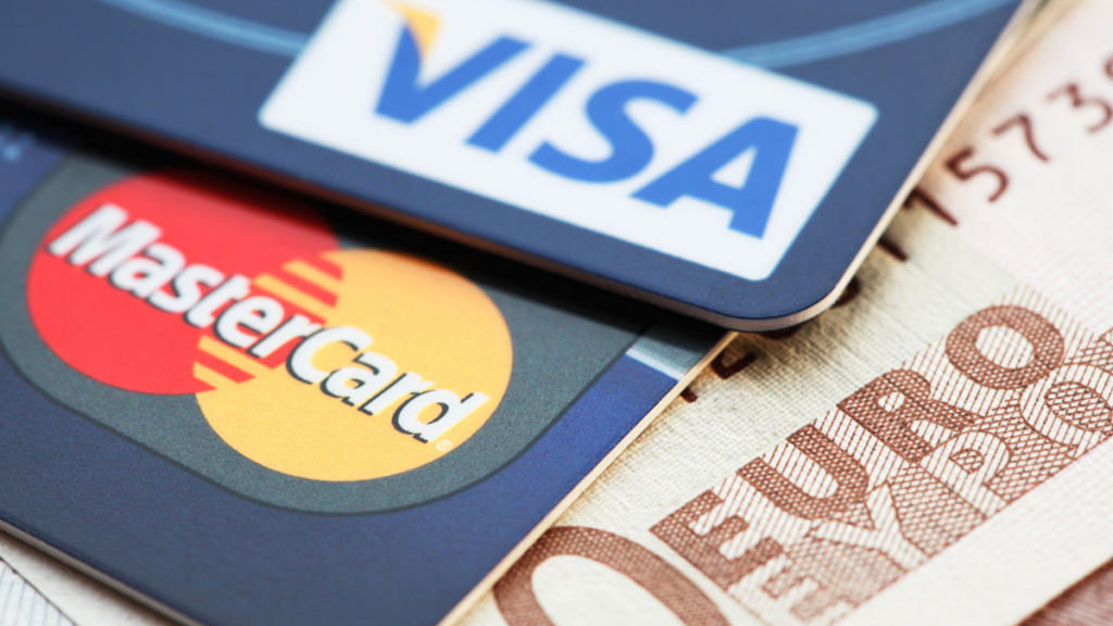 Visa and Mastercard Cards