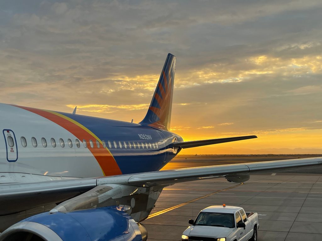 Phoenix, Arizona, USA - May 13, 2013: Allegiant Air Airbus A319-