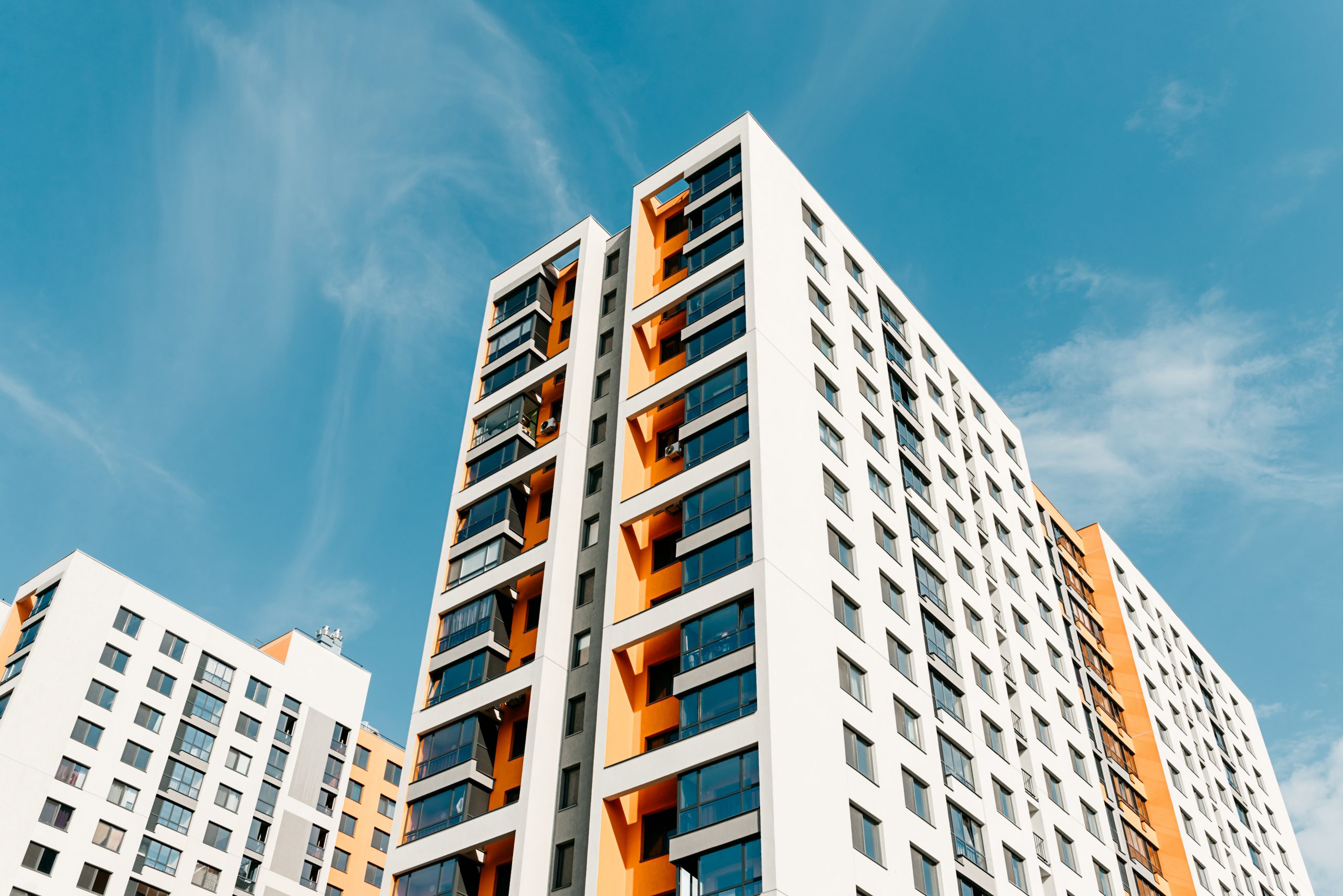 residential modern apartment building