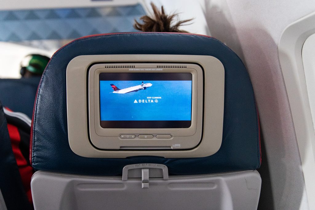 Delta Airlines comfort zone