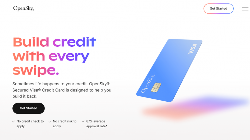 OpenSky® Plus Secured Visa® Credit Card