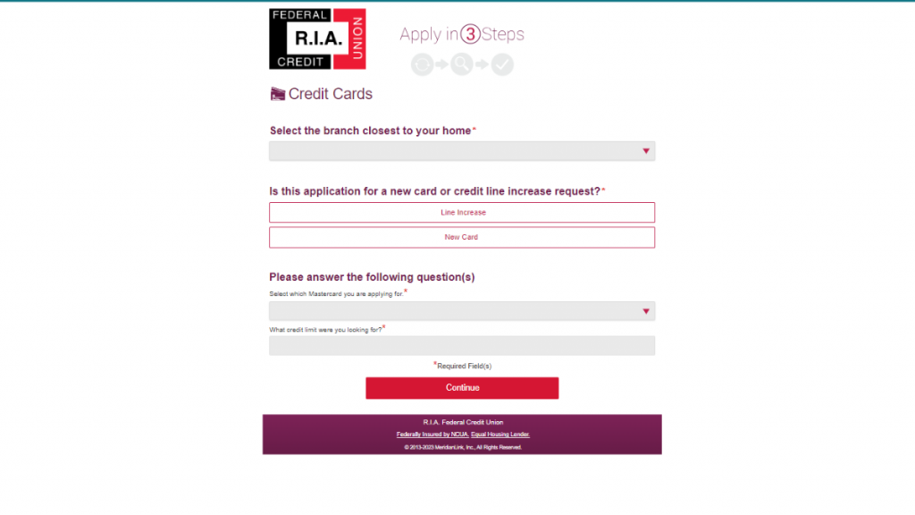 R.I.A. Federal Credit Union Mastercard® Rewards Card