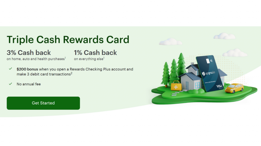 Upgrade Triple Cash Rewards Visa® review