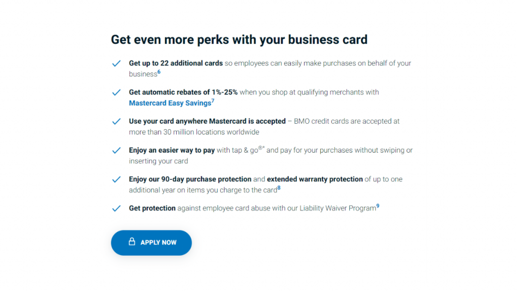 BMO CashBack® Business Mastercard®*