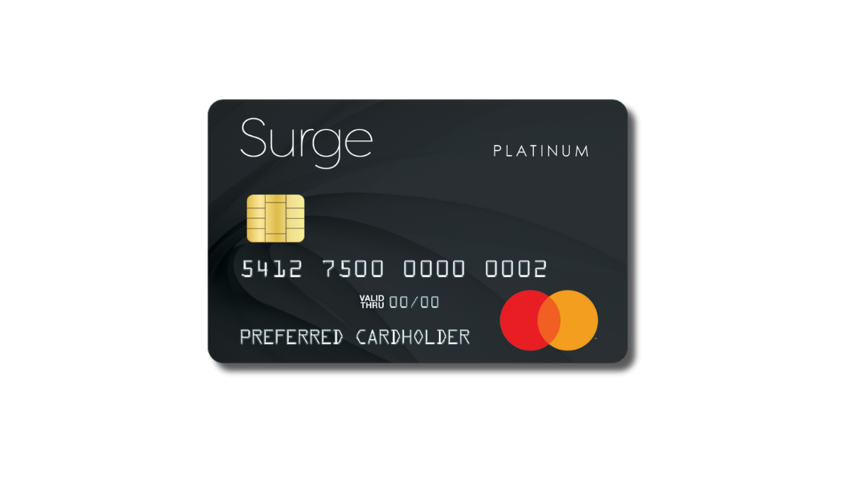 Surge® Platinum Mastercard® card